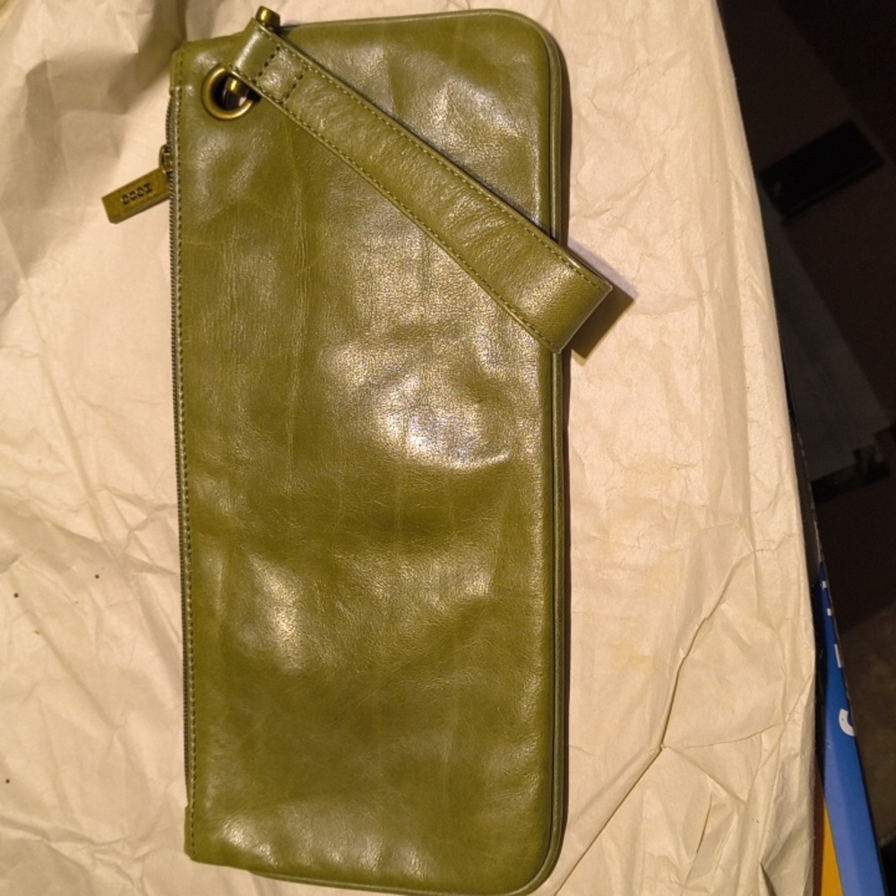 ✨Low Start ✨HOBO Paisley Interior Leather Wristlet - Picture 4 of 6